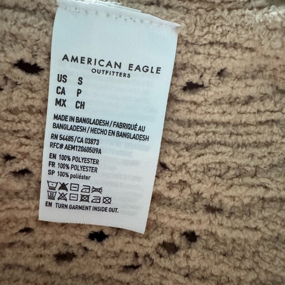 American Eagle Women's Beige Sweater Small - Picture 5 of 6